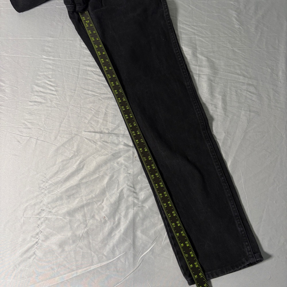 Wrangler Cowboy Cut Jeans Mens 28x32 Black 14MWZWK Made in USA Western Denim - Picture 6 of 6
